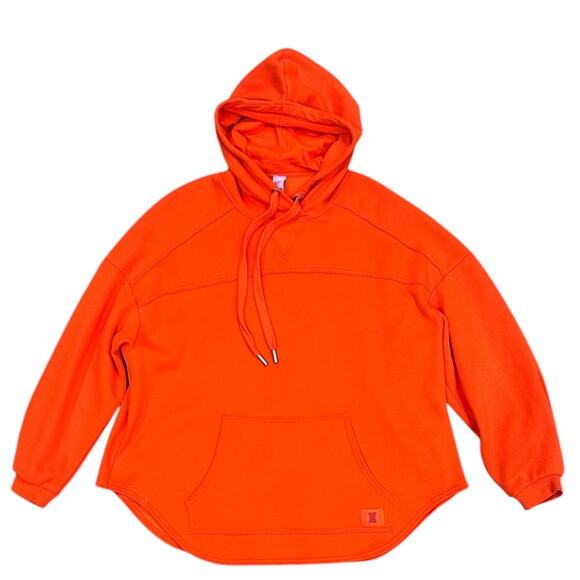 Savage x Fenty Essential Oversized Hoodie in Red Tempo - Picture 7 of 7